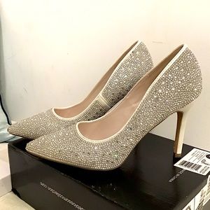 Rhinestone Sparkle Stiletto Pumps  ~ SZ 9